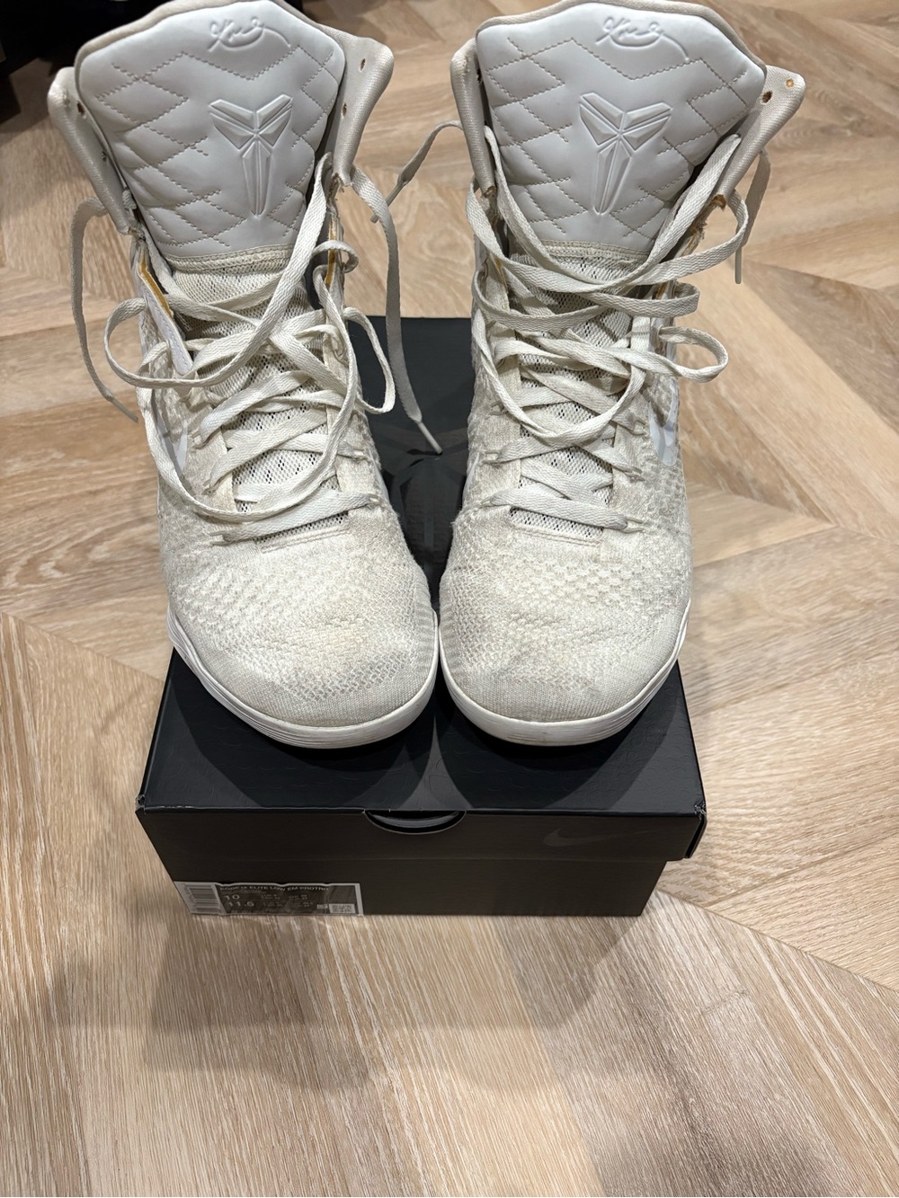 Nike Men's High-Top Basketball Sneakers — White